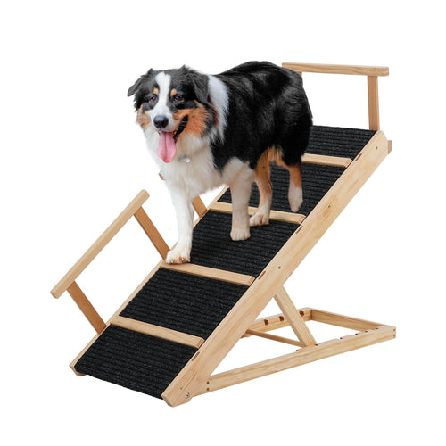 Elecwish Portable Wooden Pet Ramp 40 Inch PA904