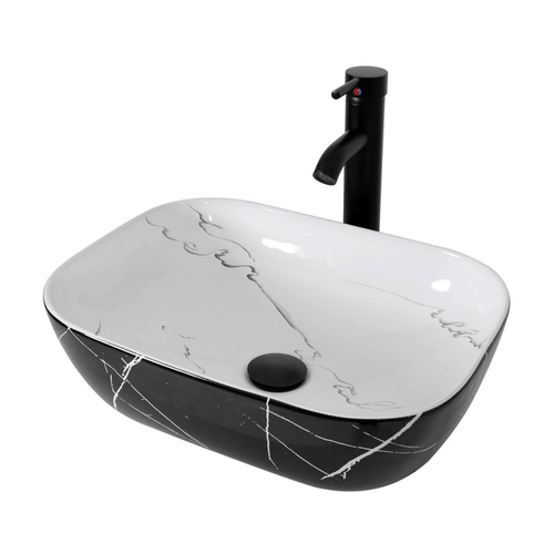 Elecwish Rectangular Ceramic Vessel Sink BA038