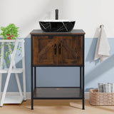 Elecwish Rectangular Ceramic Vessel Sink BA038, view 6