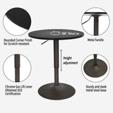Elecwish 24 Inches Round Bar Table OW1005, view 6