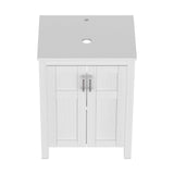 Elecwish Bathroom Vanity 24" HW1120-WH, view 3