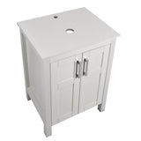 Elecwish Bathroom Vanity 24" HW1120-WH, view 6