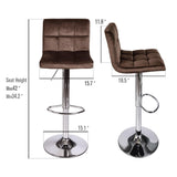 Elecwish Set of 2 Bar Stools OW004, view 5