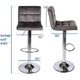 Elecwish Set of 2 Bar Stools OW004, view 6
