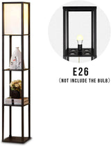 Elecwish Shelf Floor Lamp Without Led Bulbs LA003, view 3
