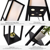 Elecwish Shelf Floor Lamp Without Led Bulbs LA003, view 4