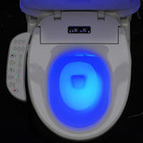 Elecwish Smart Heated Toilet Seat for Short V-Shaped Toilets – Bidet Warm Water Wash, Self-Cleaning Nozzle, Warm Air Dryer, Deodorizer, Soft-Close Lid, LED Night Light & Touch Panel, Easy Install AS041, view 6
