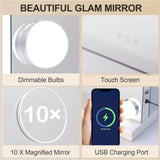 Elecwish Vanity Mirror With Lights BA018, view 4