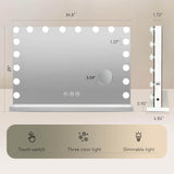 Elecwish Vanity Mirror With Lights BA018, view 5
