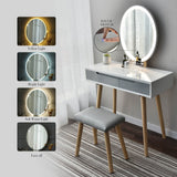 Elecwish Modern Vanity Table with Adjustable Mirror HW1012/13, view 6