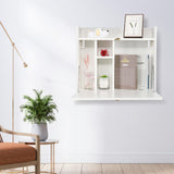 Elecwish Foldable Storage Shelf Wall-Mounted Desk HW1138, view 2