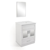Elecwish 24" Wood Bathroom Vanity BA1001, view 2
