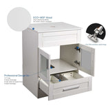 Elecwish 24" Wood Bathroom Vanity BA1001, view 4