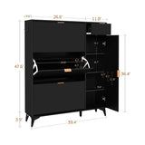 Elecwish Shoe Storage Cabinet Slim with Door IF004, view 4