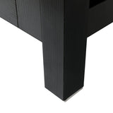 Elecwish Wood Black 24 Inches Bathroom Vanity Without Mirror-HW1120, view 5