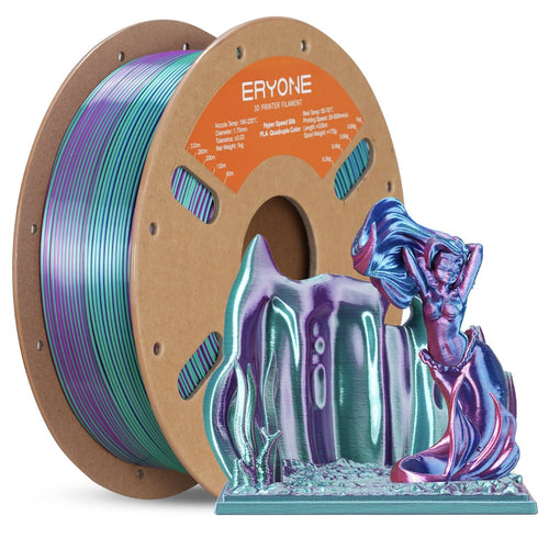 Eryone (Bundle Sale) PLA Silk High-Speed Quadruple Filament，1kg  (MOQ:10 Rolls,Mixable )