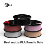 Eryone (Bundle Sale) PLA Matte Filament，1kg  (MOQ:5 Rolls,Mixable ), view 6