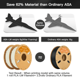 Eryone 3D Printer Filament, ASA Light-Weight Filament - 1.75mm±0.03mm (750g), view 2