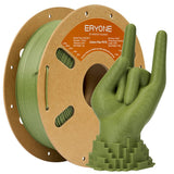 Eryone 3D Printer Filament, PETG Carbon Fiber Filament - 1.75mm±0.03mm (1kg), view 2