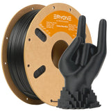 Eryone 3D Printer Filament, PETG Carbon Fiber Filament - 1.75mm±0.03mm (1kg), view 4