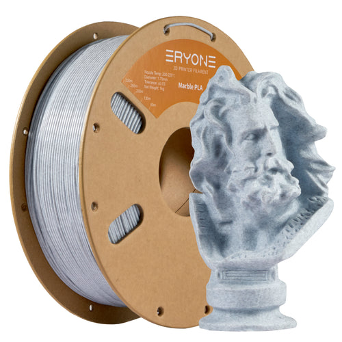 Eryone 3D Printer Filament, PLA Marble Filament - 1.75mmยฑ0.03mm (1kg)