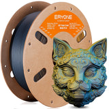 Eryone 3D Printer Filament, PLA Matte High-Speed Triple-Color Filament - 1.75mm±0.03mm (1kg), view 3