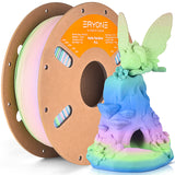 Eryone 3D Printer Filament, PLA Matte & Matte Rainbow Filament - 1.75mm±0.03mm (1kg), view 3