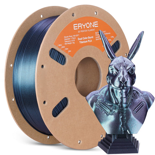 Eryone PLA Burnt Titanium Dual-Color Filament - 1.75mm±0.03mm (1kg)