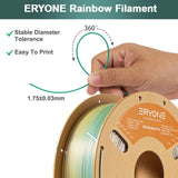 Eryone PLA Classical Rainbow Filament - 1.75mm±0.03mm (1kg), view 5