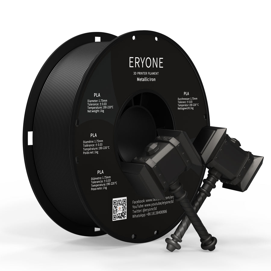Eryone PLA Metallic Filament - 1.75mm±0.03mm (1kg)