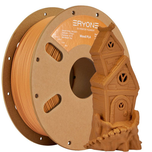 Eryone PLA Wood Filament - 1.75mm±0.03mm (1kg)