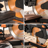 Evolution Power Tools Evolution RAGE255BLADE | 10 in. | 28T | 1 in. Arbor | Multi-Material TCT Blade, view 2