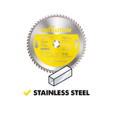 Evolution Power Tools Evolution 12BLADESSN | 12 in. | 80T | 1 in. Arbor | Stainless Steel TCT Blade, view 2