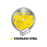 Evolution Power Tools Evolution 14BLADESSN | 14 in. | 90T | 1 in. Arbor | Stainless Steel TCT Blade, view 2