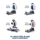 Evolution Power Tools Evolution 14BLADESSN | 14 in. | 90T | 1 in. Arbor | Stainless Steel TCT Blade, view 4