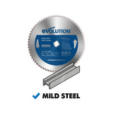 Evolution Power Tools Evolution 15BLADEST | 15 in. | 70T | 1 in. Arbor | Mild Steel and Ferrous Metal TCT Blade, view 2