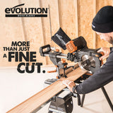 Evolution Power Tools Evolution 180BLADEWD | 7 in. | 30T | 20mm Arbor | Standard Course-Cutting Rip TCT Blade For Wood, view 2