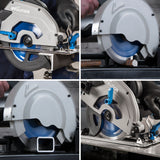 Evolution Power Tools Evolution 185BLADEST | 7-1/4 in. | 40T | 20mm Arbor | Mild Steel and Ferrous Metal TCT Blade, view 3