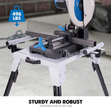 Evolution Power Tools Evolution Universal Chop Saw Stand With Telescopic Arms and Folding Legs, view 2