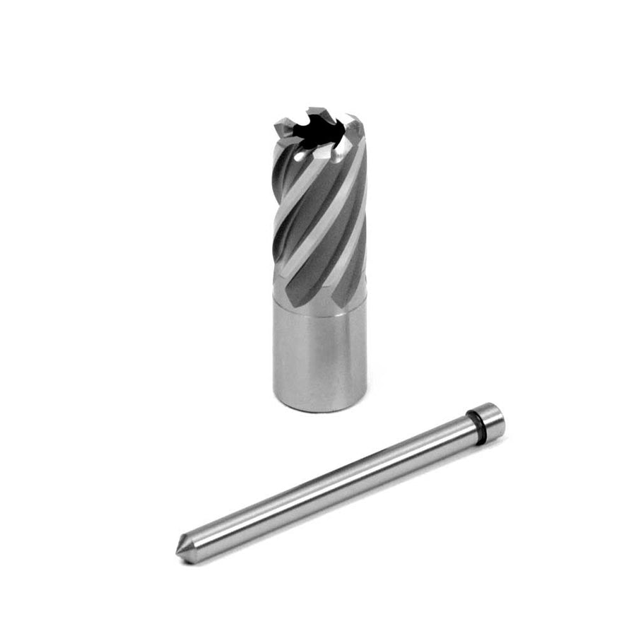 Evolution Power Tools Evolution CC500 - 1/2 in. Width x 1 in. Depth Annular HSS Cutter with 3/4 in. Weldon Shank and Pilot Pin included