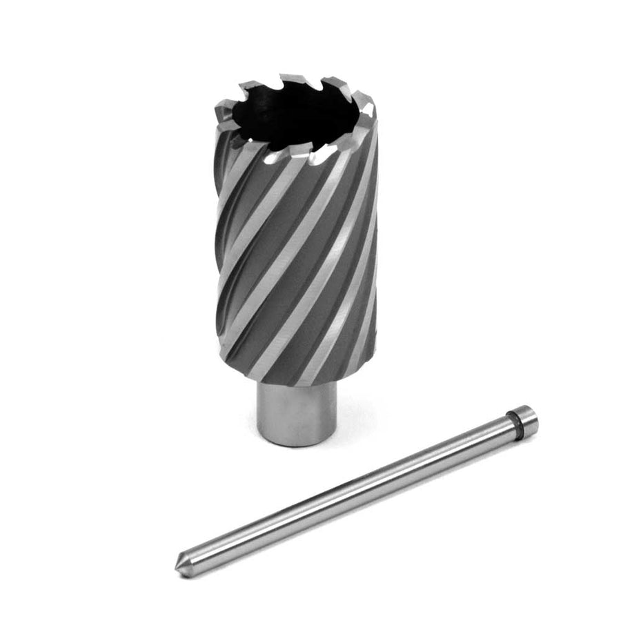 Evolution Power Tools Evolution CC125L - 1-1/4 in. Width x 2 in. Depth Annular HSS Cutter with 3/4 in. Weldon Shank and Pilot Pin included