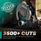 Evolution Power Tools Evolution EVOMAX14AL | 14 in. | 100T | Professional Grade Aluminum TCT Blade, view 2