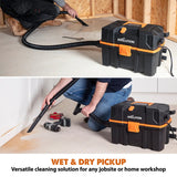 Evolution Power Tools Evolution R15VAC 4-Gallon Wet & Dry Shop Vac With Accessories, view 4