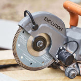 Evolution Power Tools Evolution 6 in. Porcelain Diamond Blade for Concrete Saw, 7/8 in.Bore, view 3