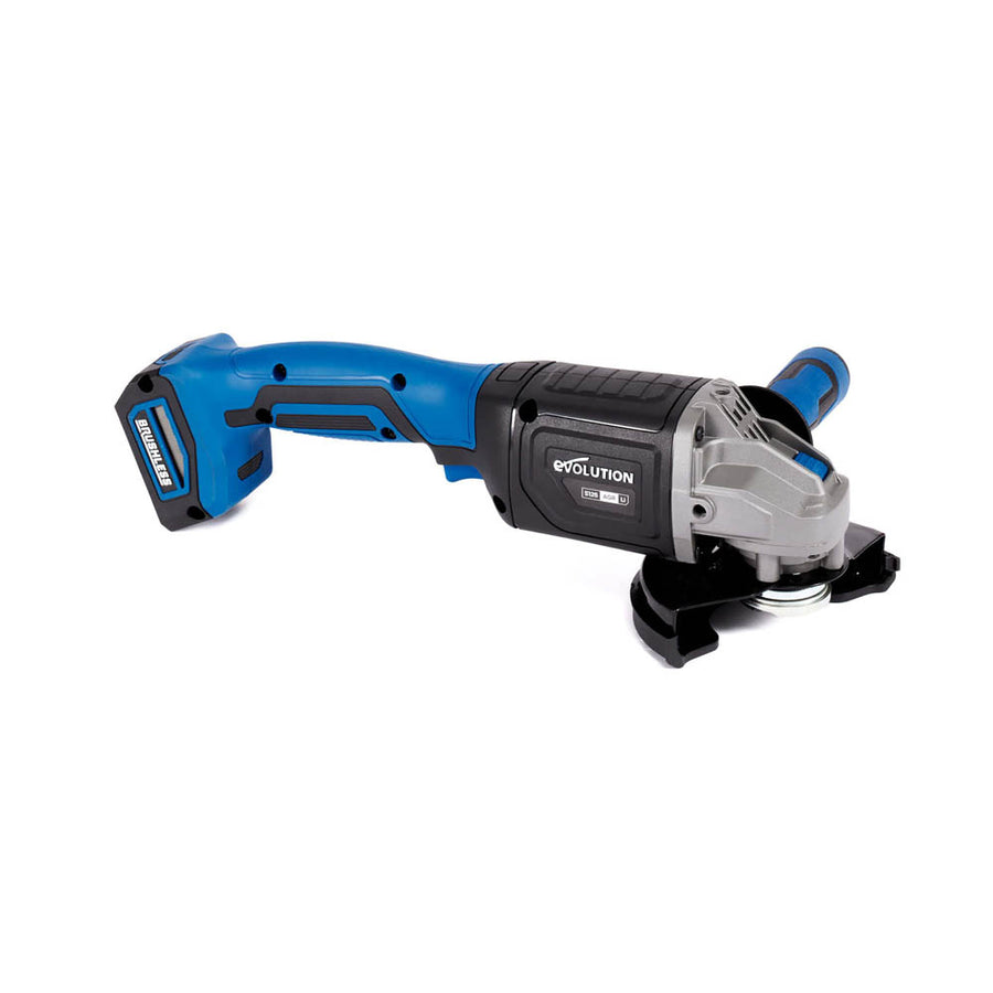 Evolution Power Tools Evolution S5AGR-Li: 5" Cordless Angle Grinder – 20V Brushless Metal Cutting & Grinding Tool