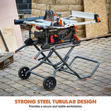 Evolution Power Tools Evolution Compact Folding Wheeled Scissor Stand For R10TS Table Saw, view 4