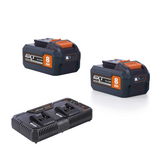 Evolution Power Tools Evolution Cordless R18BAT-Li8 8Ah Li-Ion Battery 20V EXT, view 6