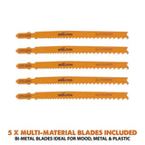 Evolution Power Tools Evolution Cordless R90JGS-Li Jigsaw 20V Li-Ion EXT Inc Multi-Material Blades, view 2