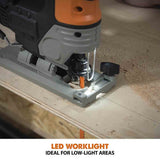 Evolution Power Tools Evolution Cordless R90JGS-Li Jigsaw 20V Li-Ion EXT Inc Multi-Material Blades, view 6