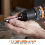 Evolution Power Tools Evolution Cordless R13CMB-Li Combi Drill Driver 20V Li-Ion EXT, view 3